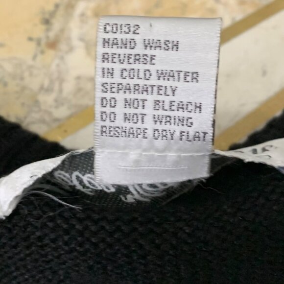 Peter Valentine Black Embellished Jungle Safari Animal S/S Cardigan Womens 1X - Picture 3 of 7